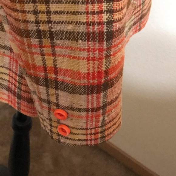 Vintage Young Pendleton Plaid Blazer - Picture 2 of 8